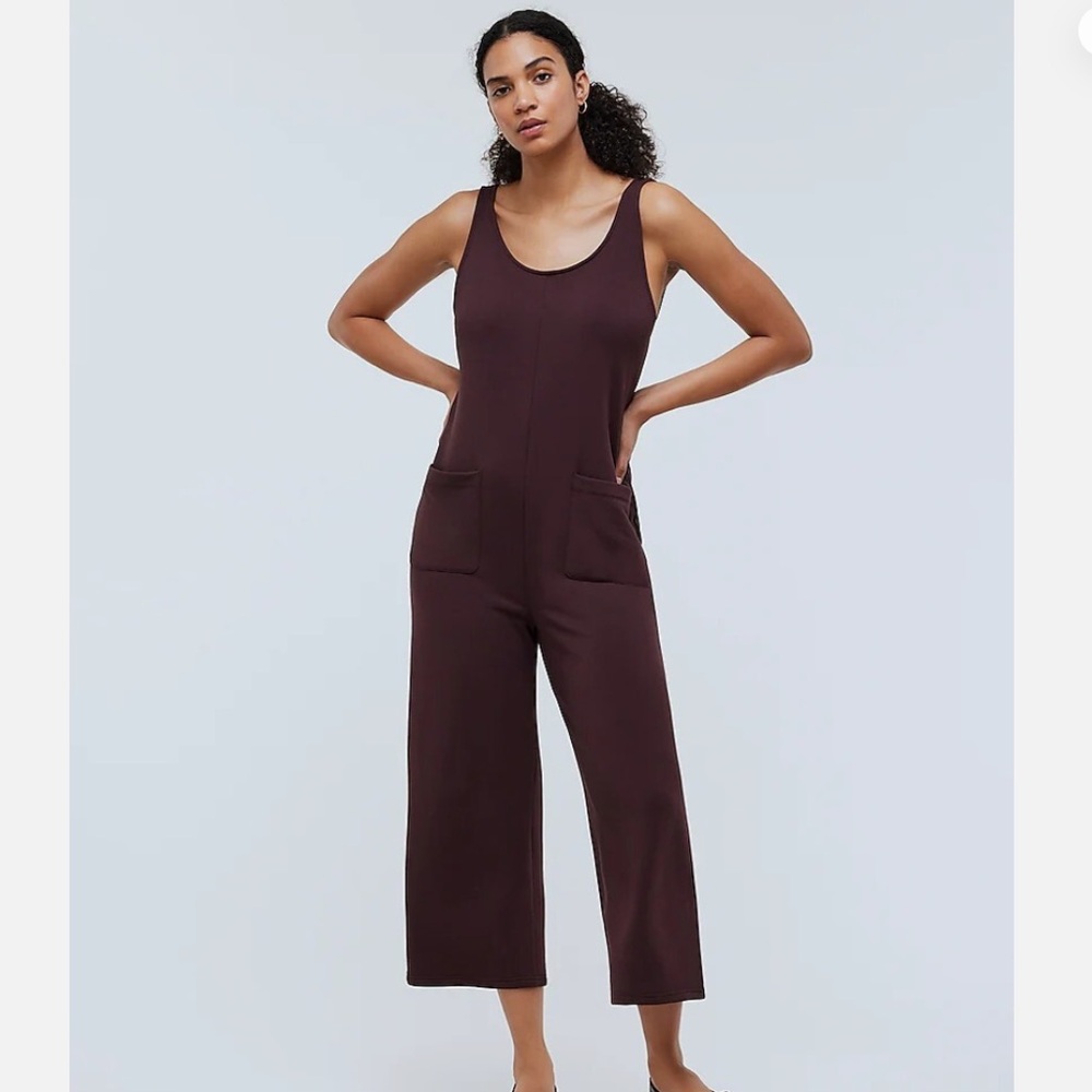 Madewell Superbrushed Pull On Pantsuit L